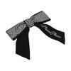 Miu Miu Unique Design Fabric Hair Clip Women accessories Black 5IF021_2DDK_F0002