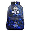 Backpack Black/Blue Sports Travel Bag Lightweight Durable Large Capacity Student Backpack