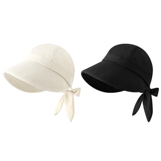 Wide Brim Sun Hat Solid Color UV Resistant Quick-Drying Lightweight Breathable Fisherman Hat Outdoor Camping Cap
