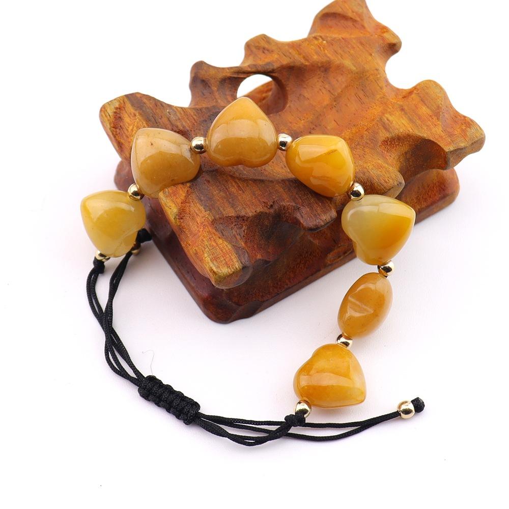 Natural Stone Crystal Colorful Braided Bracelet Chakra Natural Crystal Yoga Love Braided Bracelet B108