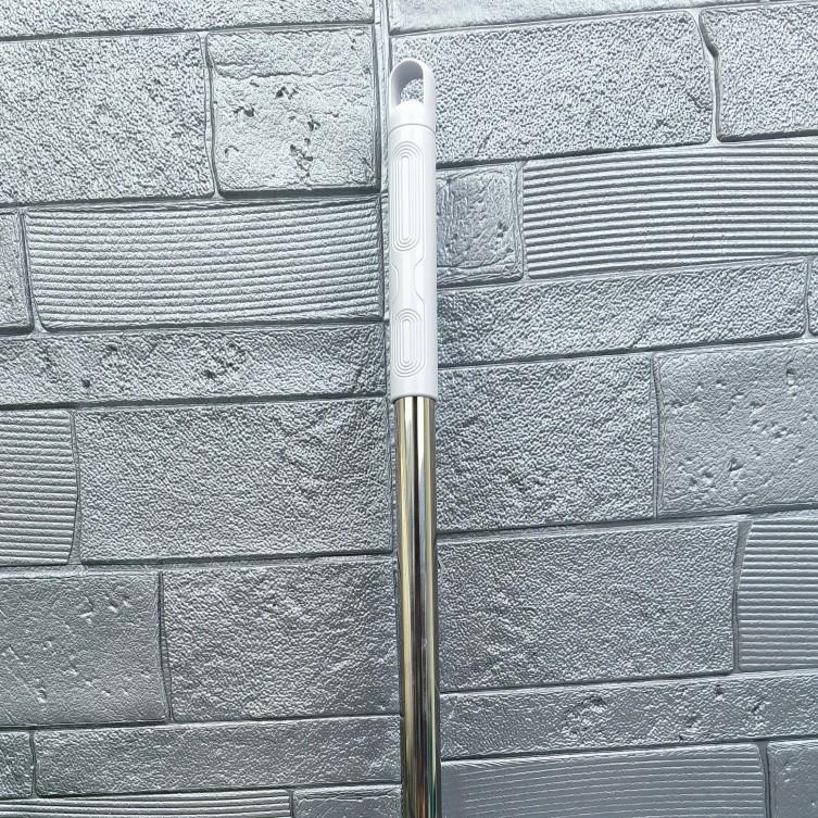 2-in-1 Wall-Mounted Toilet Brush Set with Base - Long Handle for No Dead Corners