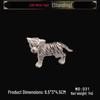 Realistic Wild Animal Toy Set: Large Tiger, Saber-toothed Tiger, Bengal Tiger for Kids' Play