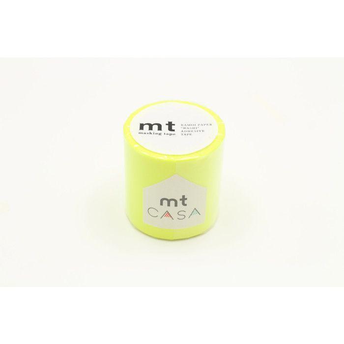 Masking Tape MT Casa Uni 5 cm jaune fluo - shocking yellow
