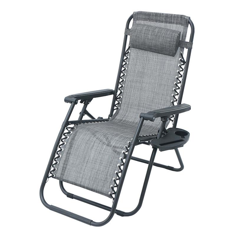 Outdoor Camping Beach Chair Office Lunch Break Chair Hot Folding Reclining Chair Garden Balcony Chair