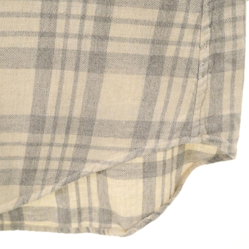RALPH RALPH LAUREN Check Pattern Long sleeve Button down shirt M gray Men's Used