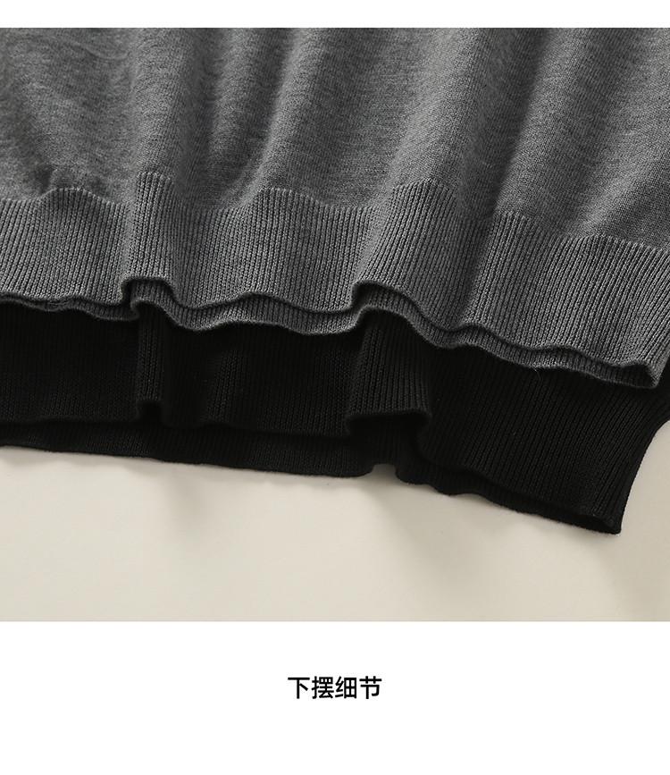 Hollow out short sleeved knitted sweater for women in 2026 spring fashion, versatile and slimming casual top