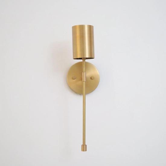 40.64 cm Mid Century Handcrafted Brilliance Brass Wall Lamp For Home Decor,Farmhouse Lights