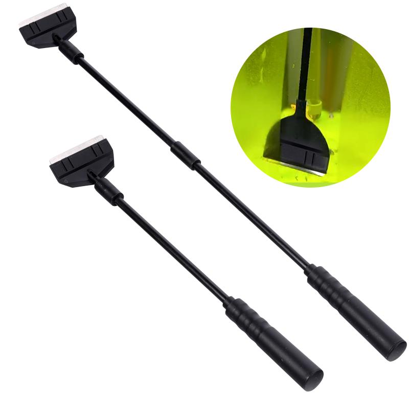 Aquarium Algae Scraper Fish Tank Cleaning Algae Elimination Glass Fish Tank Cleaning Tools 53cm Long Handle Assembly Required