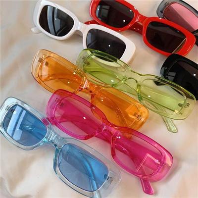 Luxury Women's Square Sunglasses Small Rectangle Sunglasses Women Vintage Brand Designer Square Sun Glasses Shades Female