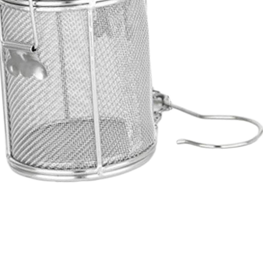 Spice Seasoning Strainer Stainless Steel with Extended Chain Hook Tea Strainer for Seasonings Loose Leaf Tools Basket