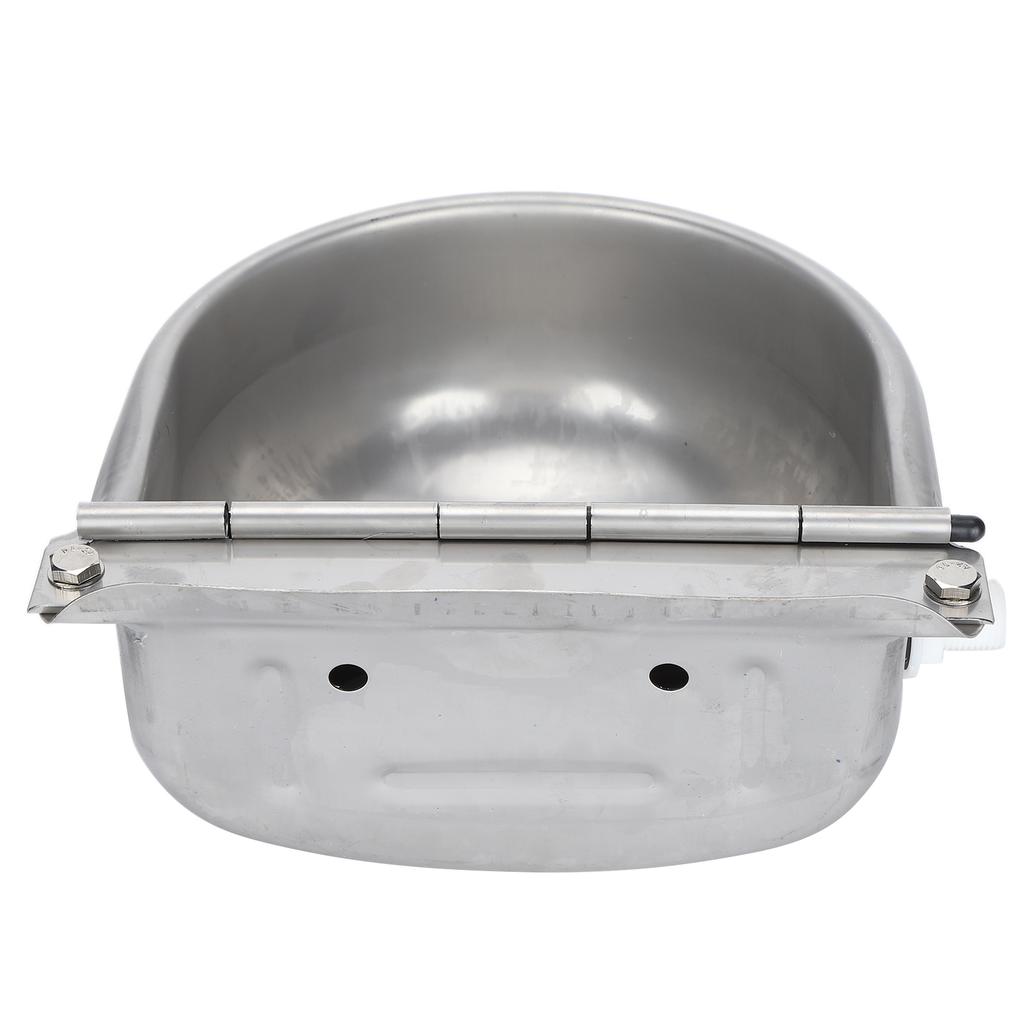 Stainless Steel Water Trough Bowl Automatic Drinking for Horses Goats Sheep Cattle