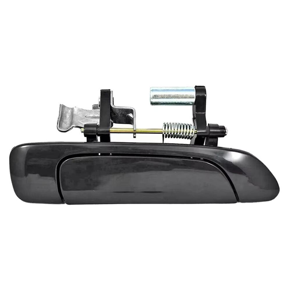 4pcs Front & Rear Outside Door Handles Black For Honda Civic 2001-2005 Sedan