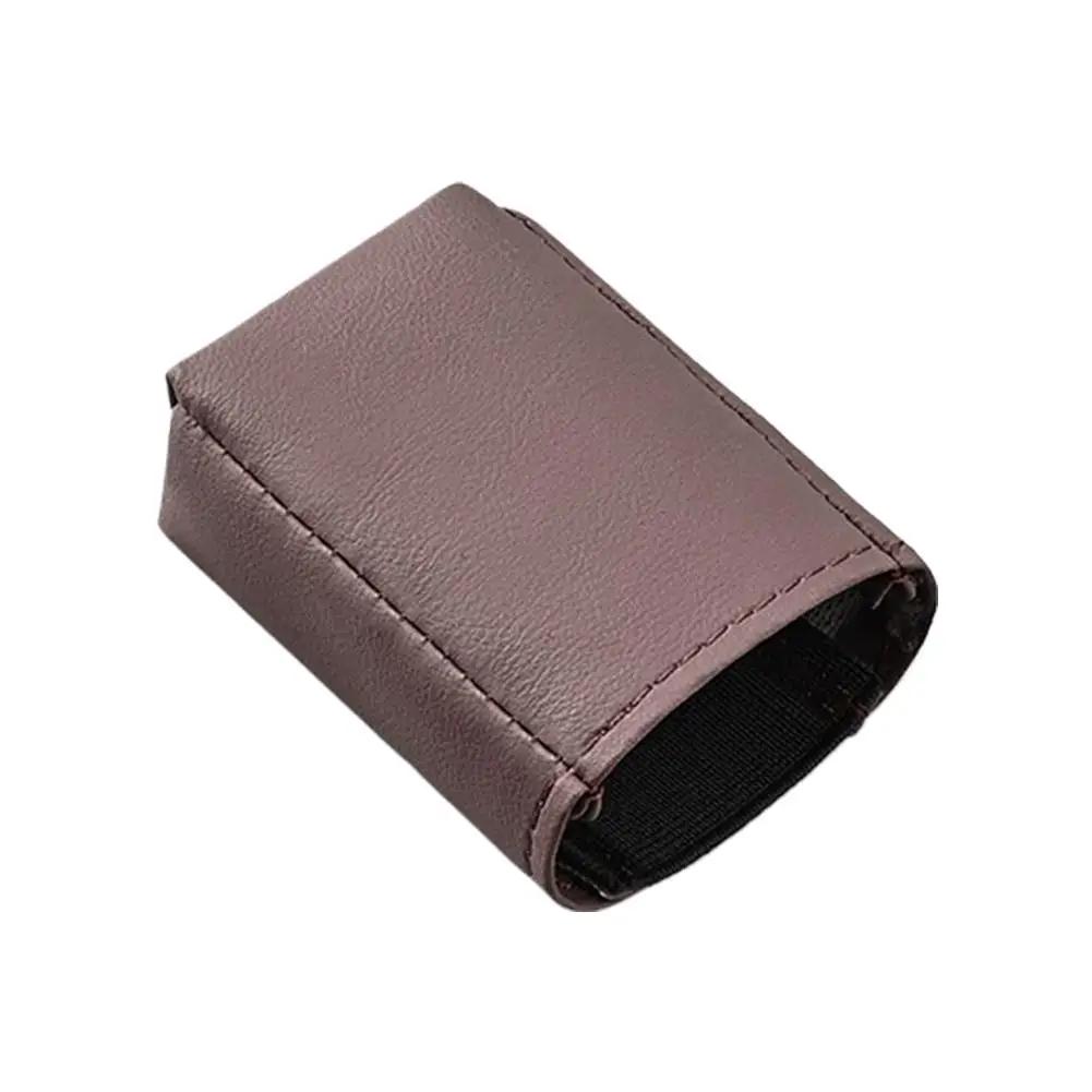 One Car Seat Belt Socket Protective Cover Decorative Leather Cover Protective Protective Leather Decorative Cover I5O3