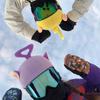 Ski Warm Helmet Cover for Women Men Skiing Helmet Covers Decor Snowboard Washable Outdoor Sports Cute Knitted Helmet Accessories