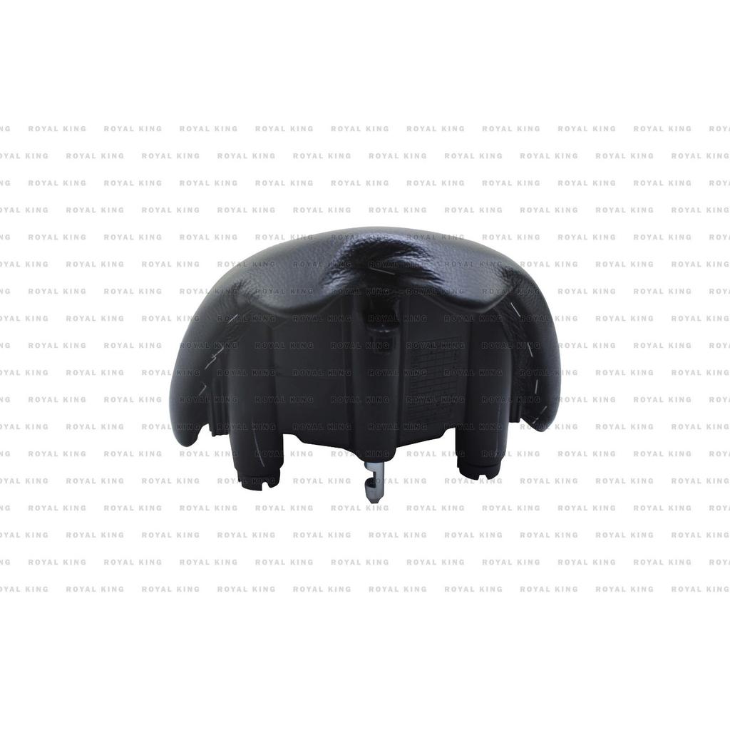 "Premium Leather Single Rider Seat Black" Fit For Royal Enfield INT & GT 650