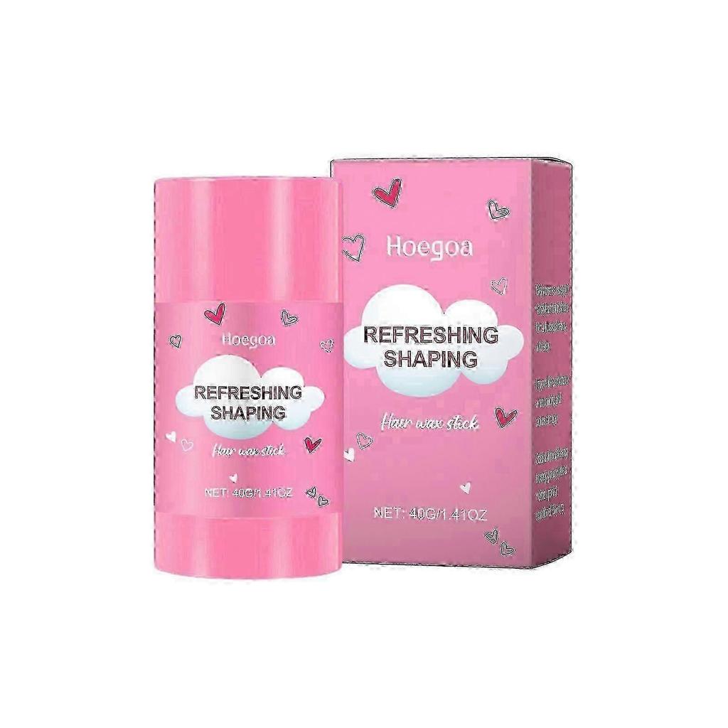 Hoegoa Hair Wax Stick Refreshing Nourishing Glossy Styling Hairstyle Moisturizing Hair Wax Stick