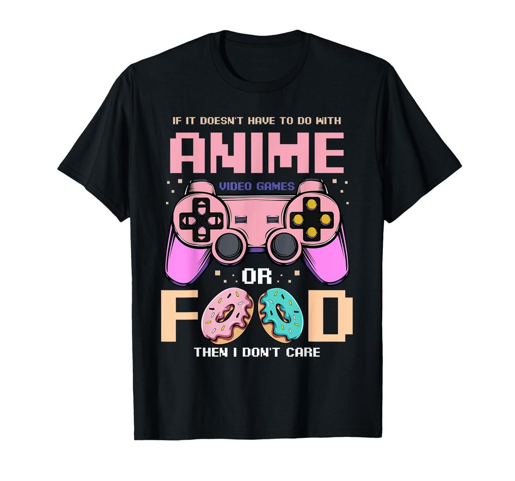 Anime Video Game Food Donut Gamer Game Game Japan Lover T-shirt