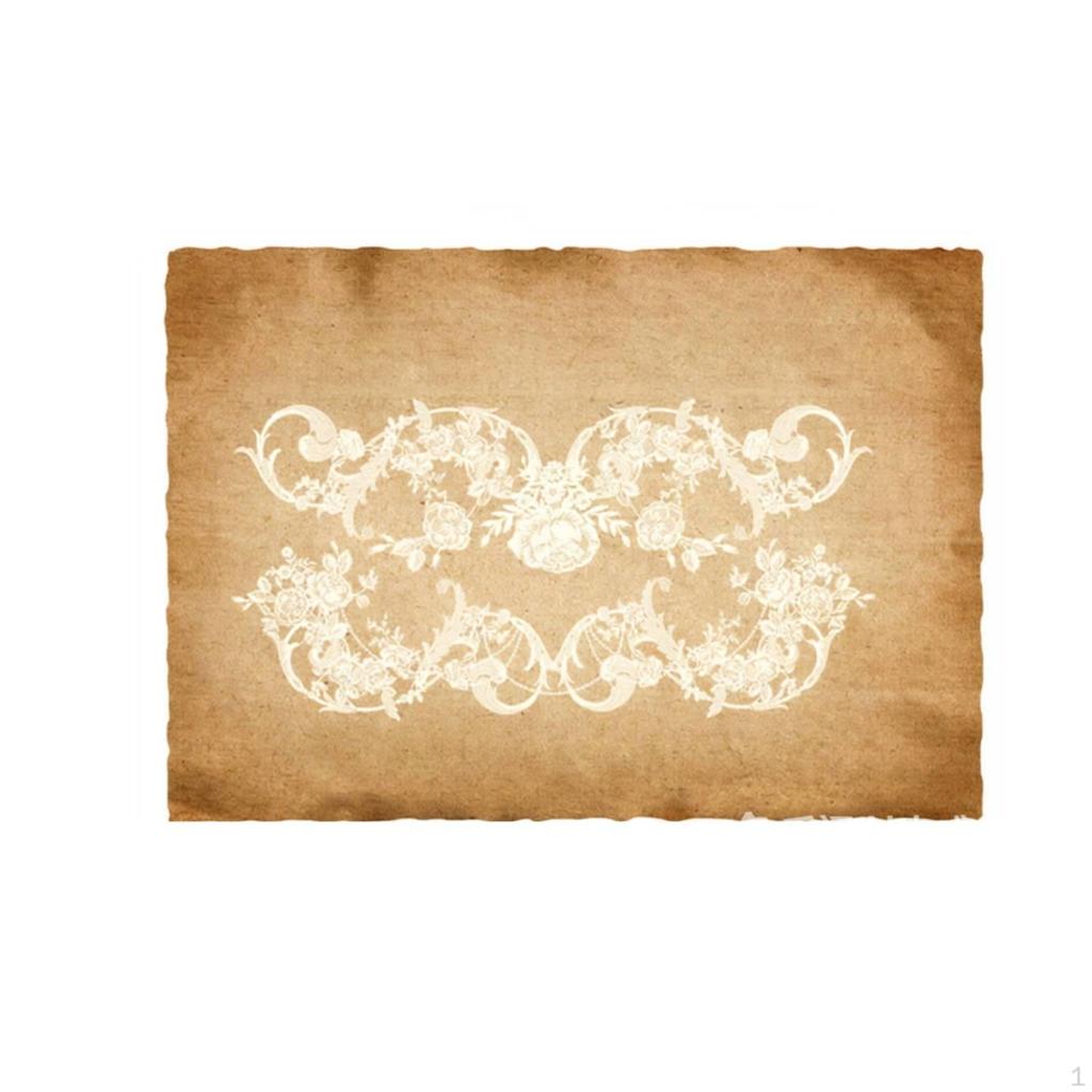 Translucent Window Decal Ornamental Pattern Privacy Sticker Peel and Stained Glass Cling for