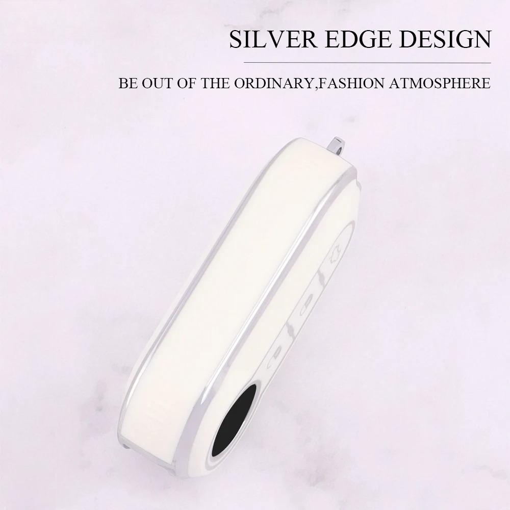 TPU Car Flip Key Case Cover Shell for FIAT 500 Ducato Punto Panda Lancia Musa for Citroen Jumper Peugeot Boxer Accessories