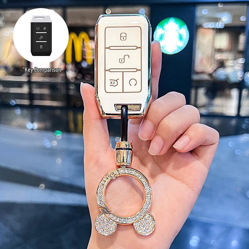 BYD Qin Fuel E1/E3, Old E2 Yuan Pro, New Energy High-End S2 Car Key Cover