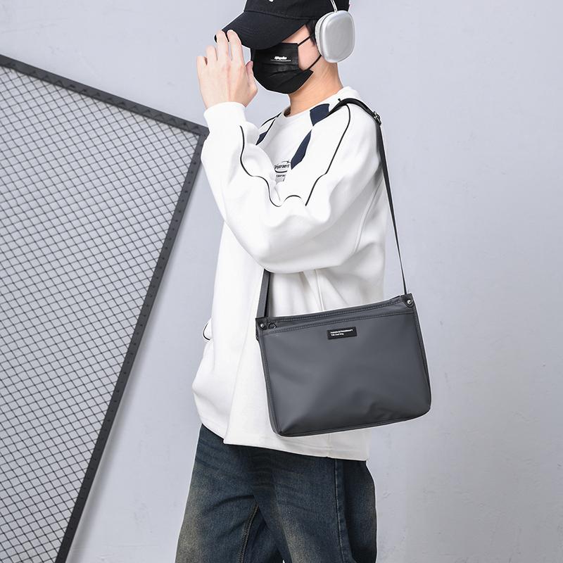 Geantă de umăr pentru bărbați, impermeabilă, cu mai multe straturi, cu capacitate mare, pentru afaceri