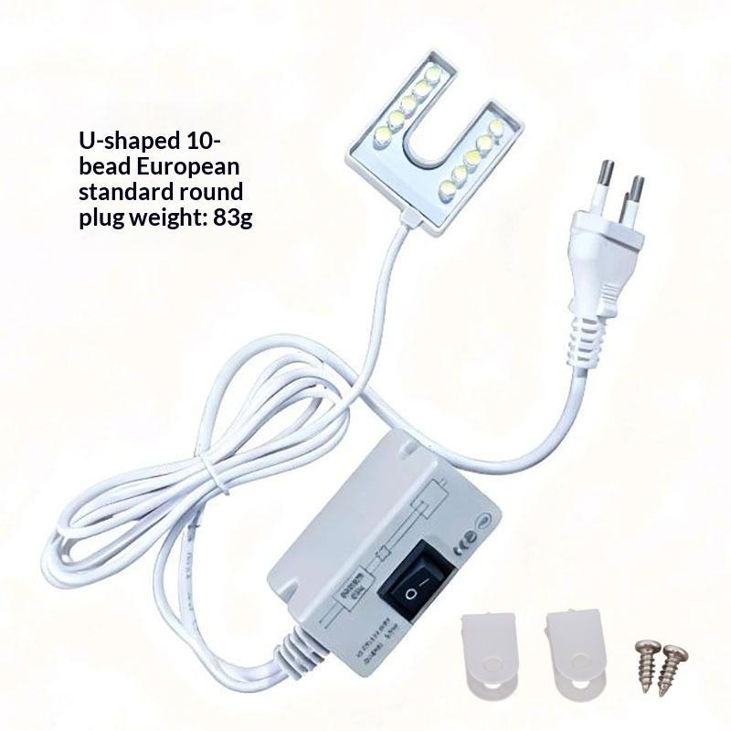 1 Set No Radiation No Strobe Efficient Energy Saving Magnetic Base Sewing Light Flexible Gooseneck Lamp LED Light