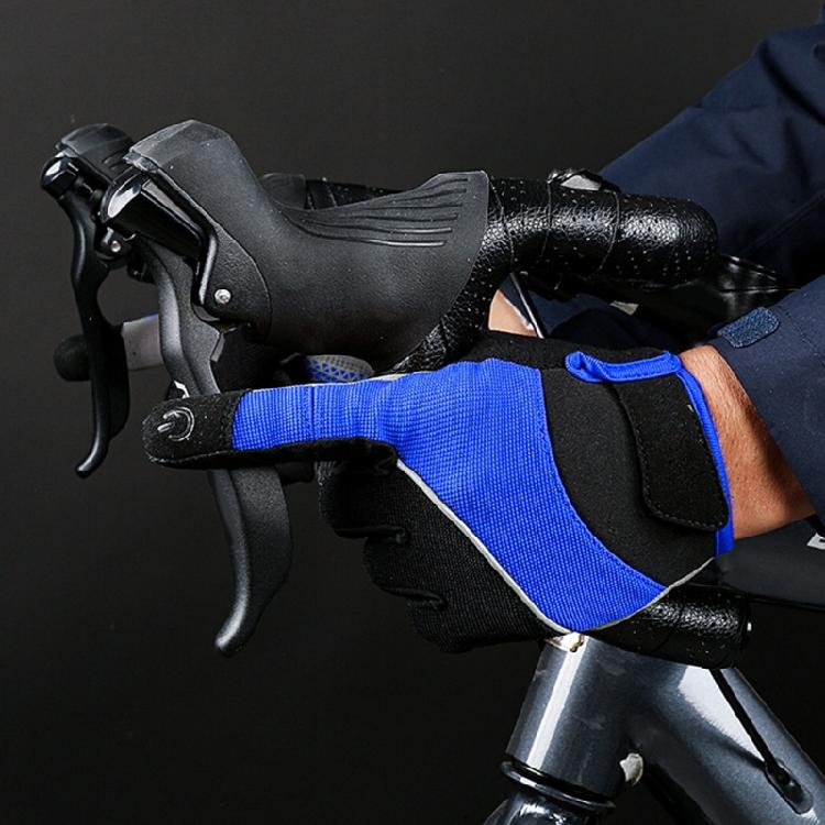 Cycling Gloves Nonsip Silicone Palm with Breathable Shock Absorption Padding For Professional Training And Commuting