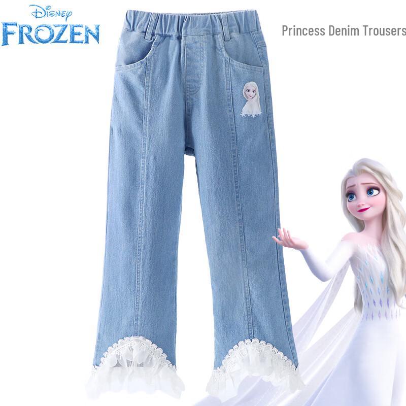 Disney Girls Elsa Flared Jeans 150