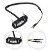 12V License Plate Light Accessories Black Housing LED