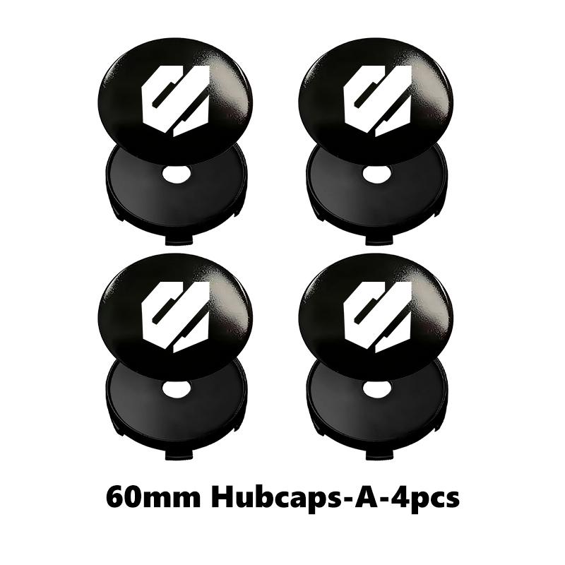 For Toyota 4pcs 56/60mm Car Wheel Center Cover Sticker Tire Hub Cap Badge Covers Alphard GR Gazoo Racing Camry Corolla RAV4