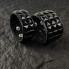 Pulseira Punk Street Style Unissex com Rebites Pretos