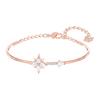 Symbolica Artificial Crystal Bangles Womens Rose Gold