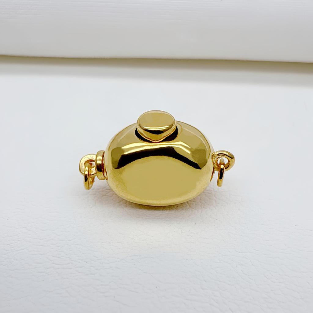 S925 Sterling Silver Heart Clasp Necklace & Bracelet Connector for 8-12mm DIY Pearl Accessories