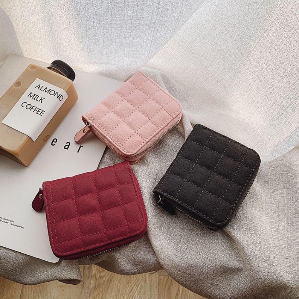 

Ретро-кошелек, двухслойный нулевой кошелек, сумка для хранения, карман для монет, кожаный кошелек