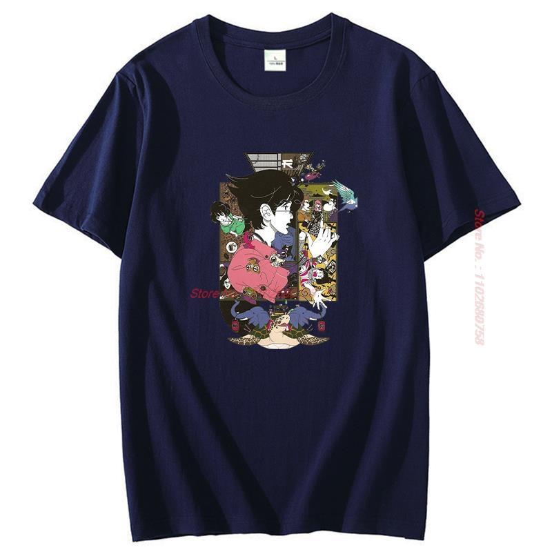 Summer Cotton Tshirt The Tatami Galaxy Ozu Anime Graphic T Shirts Short Sleeve Tshirt Oneck Tshirt Harajuku Unisexs Clothing