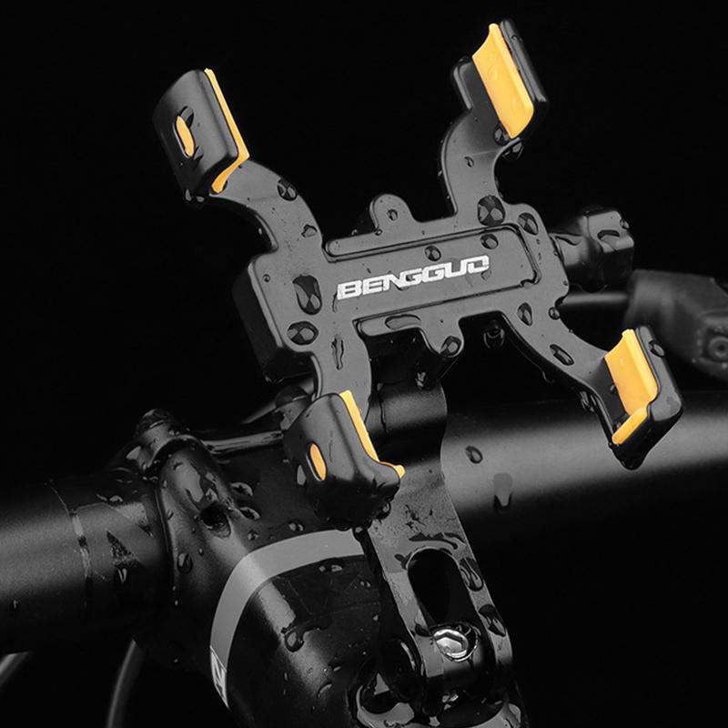 SEAMETAL Suport Telefon Motocicletă Bicicletă Aliaj Aluminiu Absorbție Șoc Suport Telefon Impermeabil Stabil