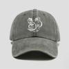 Washed cotton printed Guz motorcycle hat baseball cap men's and women's cap sun hat outdoor sun protection cap