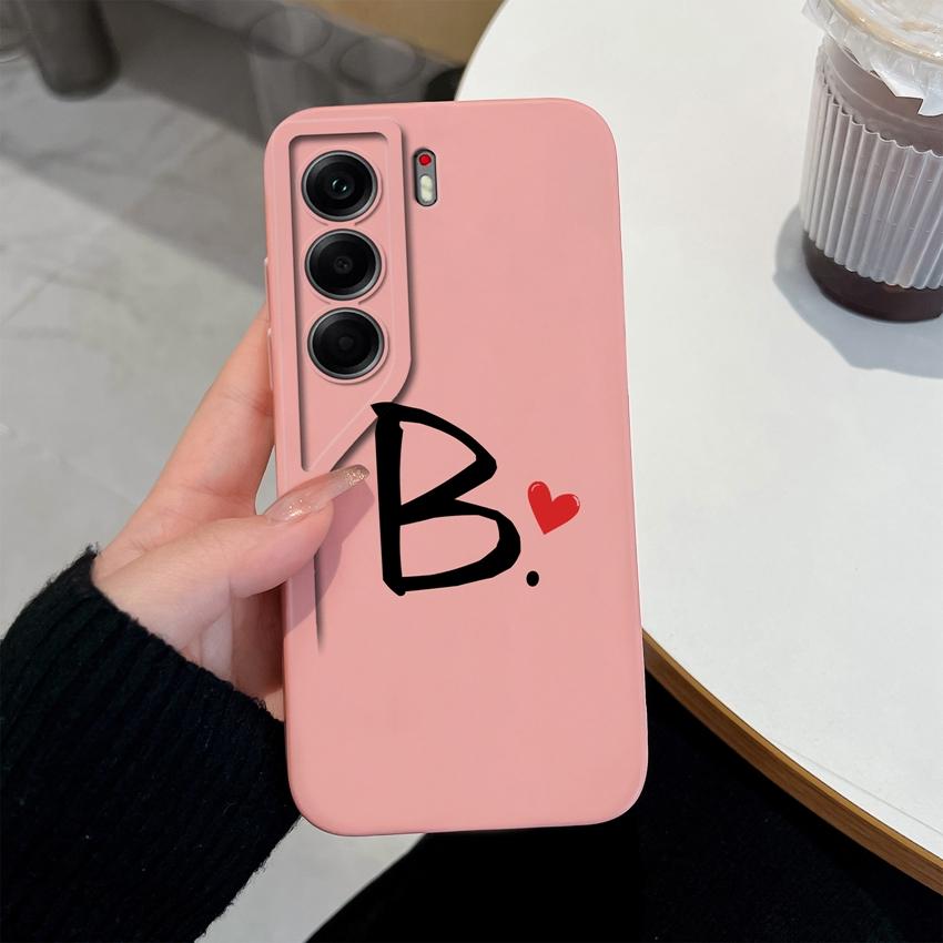 For Tecno Camon 40 30 30S 20 Pro Premier Pop 8 9 Phone Case Fashionable Creative Letter Pattern Soft Liquid Silicone Anti Slip Shell For Tecno Housing