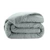 Cotton Satin Duvet Cover 240 X 260 Cm Plain Celadon