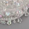 1pcs Diamond-Shaped Crystal Beads Chain Clear Crystal Acrylic Beads Chain  Sewing Craft