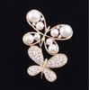 Hochwertige Luxus-Blumenperlenbrosche und Anstecknadel – kreatives, vielseitiges Accessoire