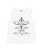 Deomopeuhauseu Pixel Flower Basic Sleeveless White