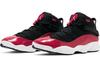 Jordan 6 Inele Negru Sală Roșu Alb 322992-060