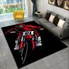 3D Motorcycle Racing Carpet Family Living Room Bedroom Decoration Door Mat Playroom Children Play Non-Slip Floor Mat