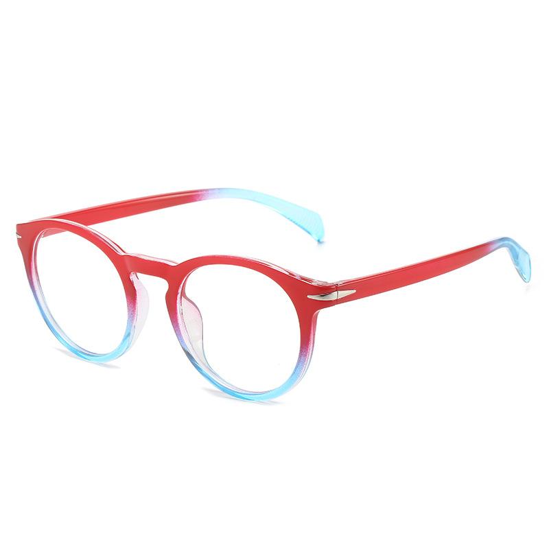 New European and American Glasses Round Full-Frame Frames for Men and Women, Internet-famous Frames