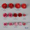 Silk Cloth Flower Wall Decorations for Weddings and Parties
