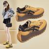Thick-soled Retro Dad Board Shoes Versatile Niche Sports and Leisure Inner Height-increasing Women's Shoes Small Tide