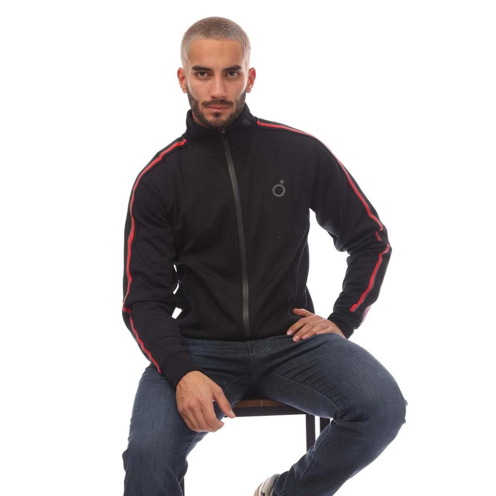 Blood Brother Men's Contrast Striped Track Top