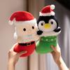 Santa Penguin Christmas Tree Plush Toy Doll Doll Christmas Ornaments Children's Holiday Gifts