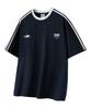 UNTAPPED STUDIO Symbol Oversized Track Short Sleeve Color Block T-Shirt 3 Colors